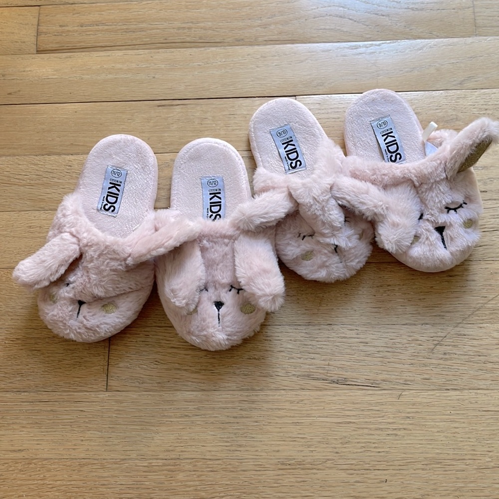 Bunny slippers